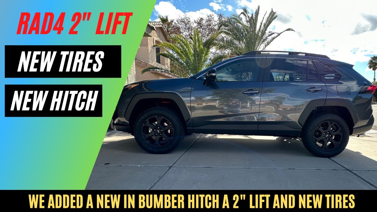 【取付説明書有】 RAV4 \"2インチ\" Lift Up Kit 2.5 Inch Lift Kit | N3 Struts | Toyota RAV4 2WD/4WD (2019-2025