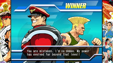Capcom Fighting Evolution (PS5) Arcade M. Bison & Guile