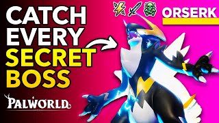 Catch All OP HIDDEN BOSSES Easily! - Palworld