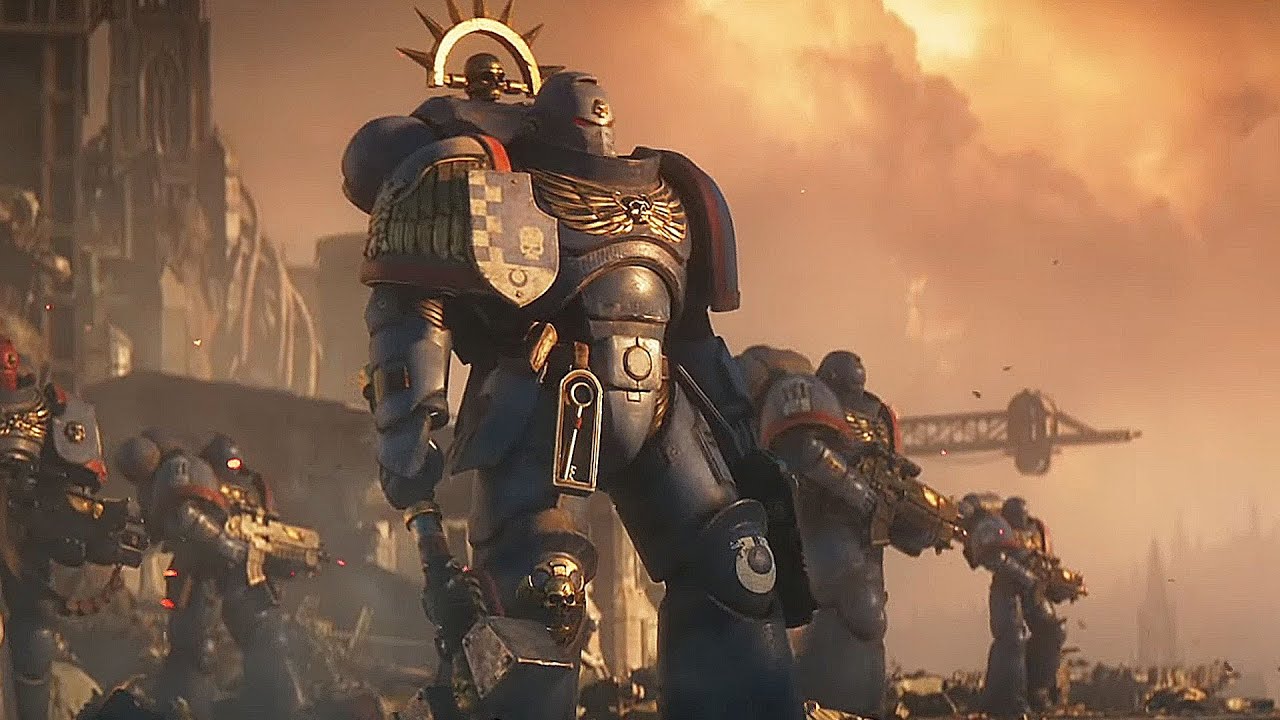 TOTAL WAR WARHAMMER 40K Ultramarines vs Orks Cinematic Trailer