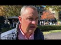 Trainer Eddie Kenneally on Simply In Front in the Bank of America Valley View (G2)