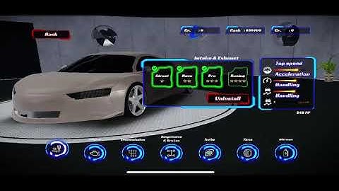 Unity Game - Car full customization