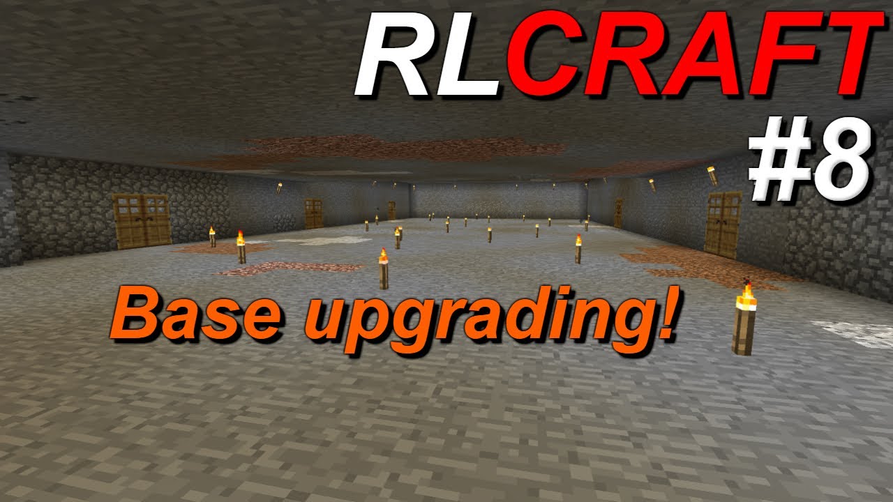 Minecraft RLcraft | EP 8 | Upgraded the base! - YouTube