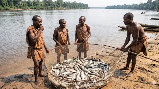 They Still Live Like 10,000 Years Ago | Batwa Tribe — Honey Hunting, Fishing &amp; Forest Survival | AI 