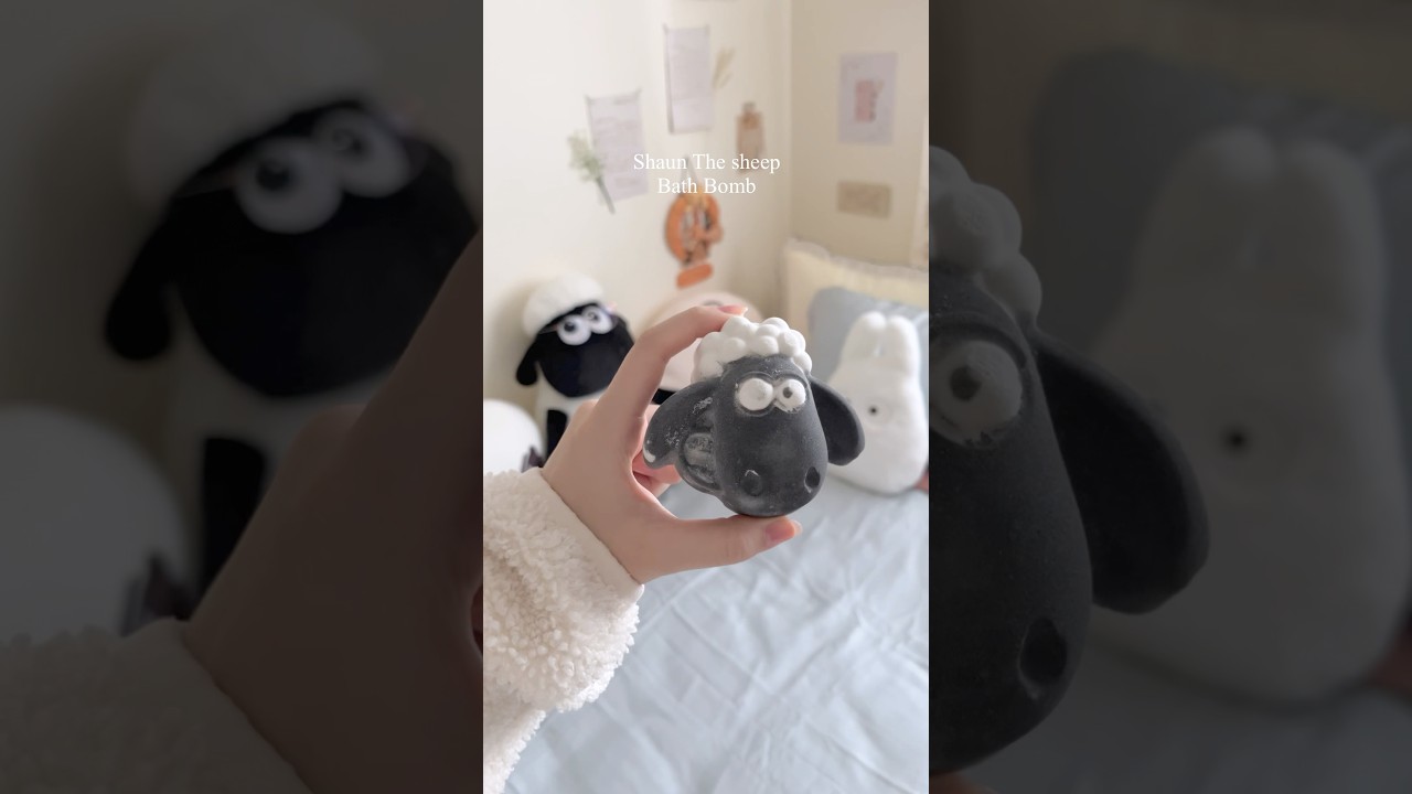 Shaun the sheep is my childhood! One of the best Lush collabs 🫧🐑 Everything smells amazing