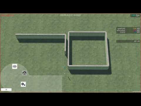 Unity Sims-like Game 004 - Very early GUI + Textures