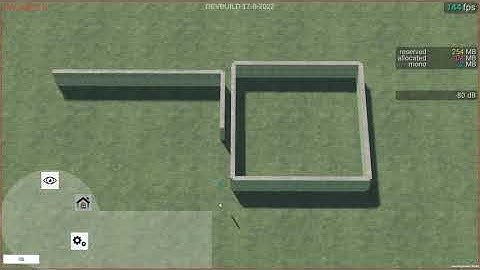 Unity Sims-like Game 004 - Very early GUI + Textures