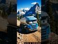 🚛Truckin' Through the Treacherous! 🏞️🔥🚧 #shorts #shortfeed #offroadtruck #truckshorts #dreamscreenai