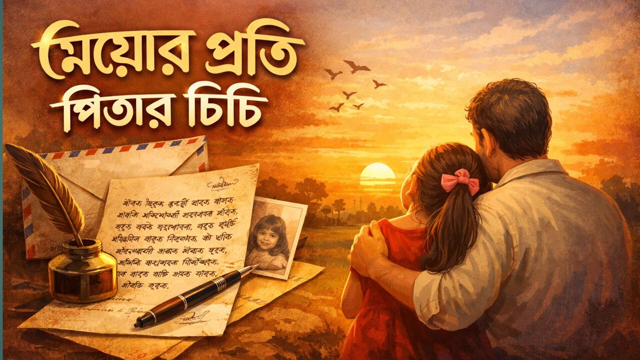 মেয়ের প্রতি পিতার চিঠি..! DISPLAY SABBIR