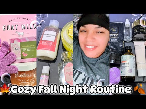 My Realistic Reality Vlog | Fall Shower Routine 🍁 Glowy Skin, Hygiene ...
