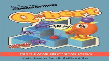 Q*Bert Gameplay [Atari 5200] [No-Com]