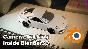 My First Camera Tracking inside Blender3D | Tutorial & Breakdown 🎥✨