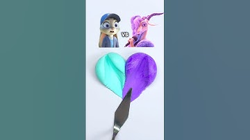 Zootopia 2 color mixing (Part 19) #zootopia2 #colormixing #zootopia