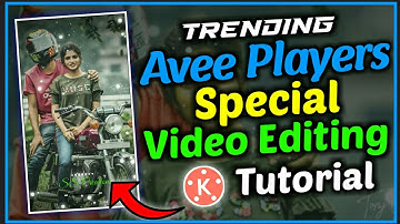 Avee Players Status Video Editing Tutorial In Kannada | Trending Template Kannada | Editing Tutorial