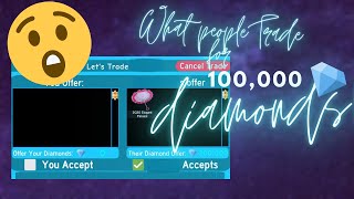 What People Trade for 100,000 Diamonds in Royale High!