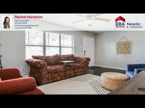 2646 W Harris Avenue, San Angelo, TX home video tour