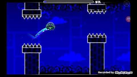 The  easiest  insane  level  in geometry  dash!" Flappy  bird", By, "TheRealDarnoc".