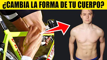 ¿Cómo cambia el ciclismo la forma de tu cuerpo?