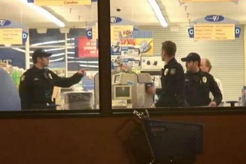 Store Robbed with Gun (Police Radio)