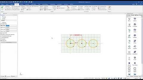 IronCAD Sketch Pattern Parameter in IronCAD | My Triball