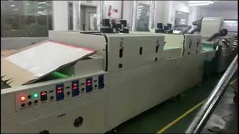 Paper UV screen printing High speed UV drying machine for offset printer
