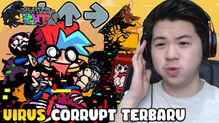 VIRUS CORRUPT YANG MENGINFEKSI KARAKTER FNF!! | Corrupted Night (Tankman) - Friday Night Funkin