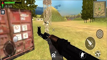 FPS Commando One Man Army FPS Shooting Game Android Gameplay Part #1