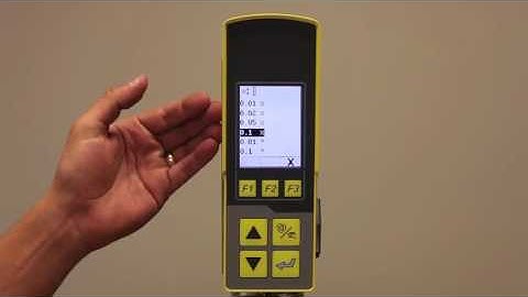 Menu Features of a MOBAmatic II