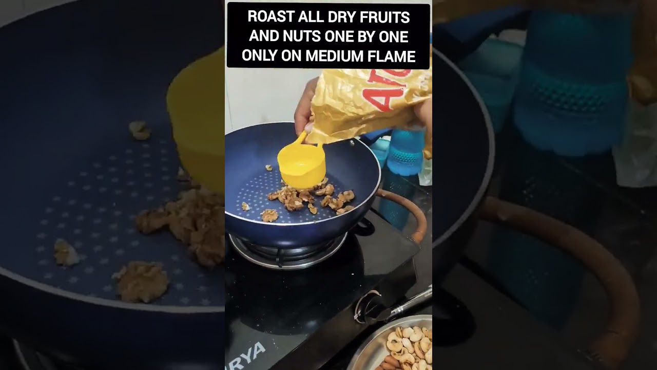 Now boost your baby's brain with this dryfruit & nuts powder 👍