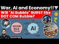 Will the "AI Boom" Burst under West Asia Shock: Learnings from the DOT COM Boom in the Economy
