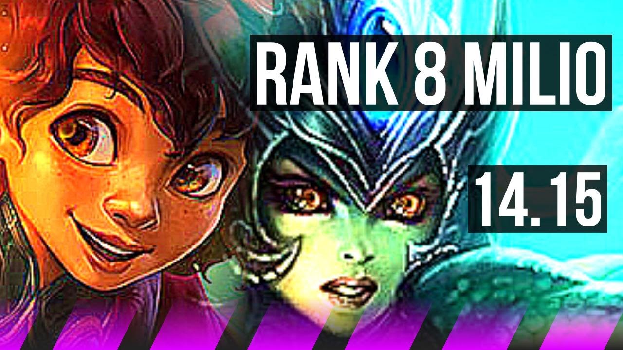 MILIO & Lucian vs NAMI & Hwei (SUP) | Rank 8 Milio, 1/3/16 | NA Challenger | 14.15