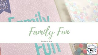 Travellers Notebook Process video ~ Kitaholic Kits ~ Dear Lizzy Stay Colorful