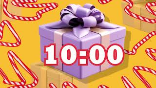 10 Minute birthday gift box  bomb  timer