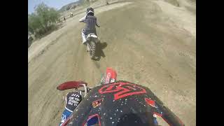 Raceday at GlenHelen ￼on a CRF150rb summer series race 1 moto 2