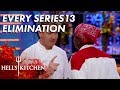 Every Series 13 Elimination in Hell's Kitchen
