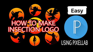 HOW TO MAKE INSECTION LOGO || PIXELLAB || GAMING LOGO TUTORIAL