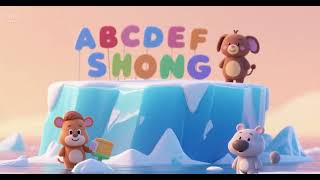 🧊🐧 Iceberg Animal Alphabet Song | Nursery Rhymes &amp; Kids Songs 🔤❄️