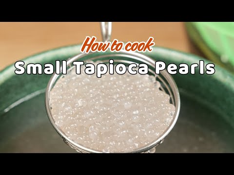 Small Tapioca Cooking Instructions