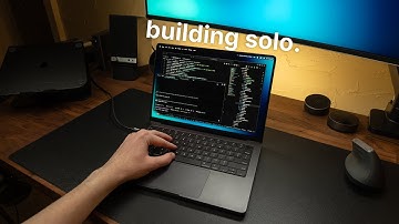 Building a Startup Alone in My 20s (realistic coding vlog)
