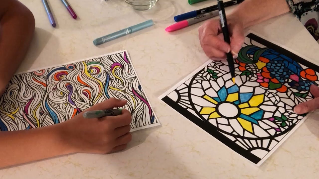 ASMR Coloring With Markers & Playing What Do You Think