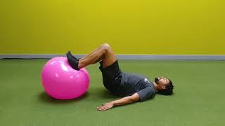 90/90 Physio Ball Hamstring Curl