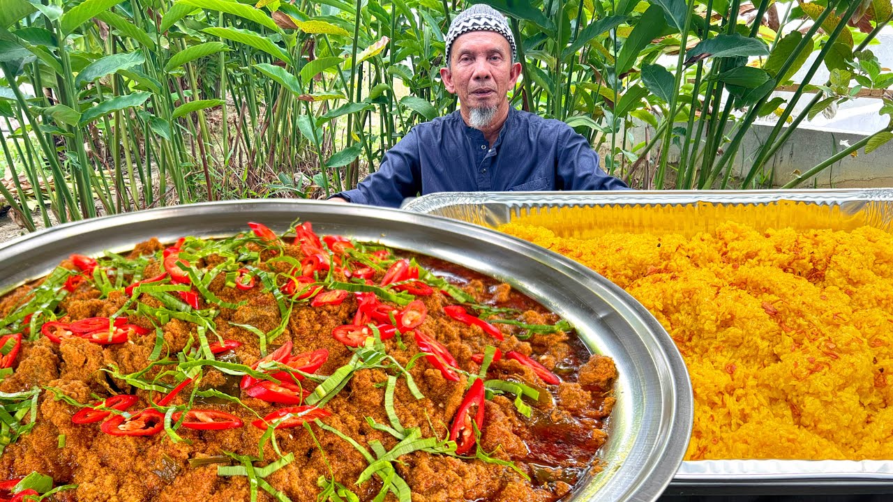 PULUT KUNING RENDANG DAGING sesuai majlis kenduri ‼️
