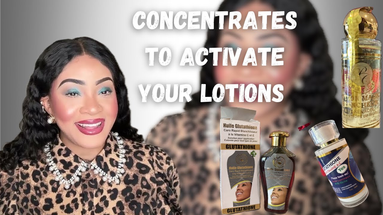 2000 mg of glutathione Strong Lightening Concentrates to Activate your Body Lotions & Get 4 Shades