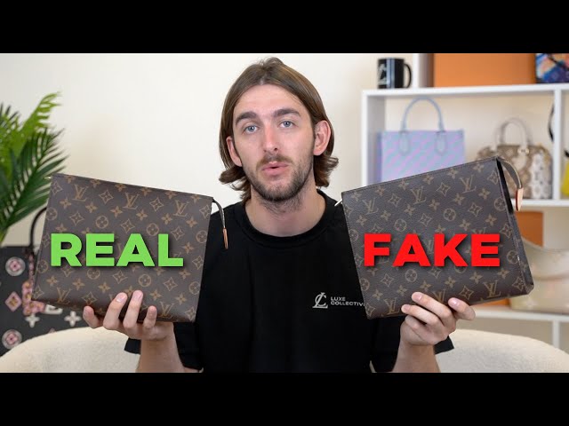 HOW TO spot a fake Louis Vuitton Toiletry 26 Pouch - Real vs Fake