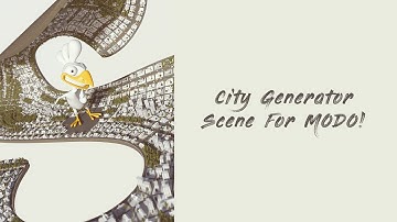 City Generator (Scene For MODO (Assembly)) | MODO 12.1v1