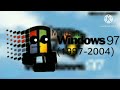 Evolution of Windows 95 OCs