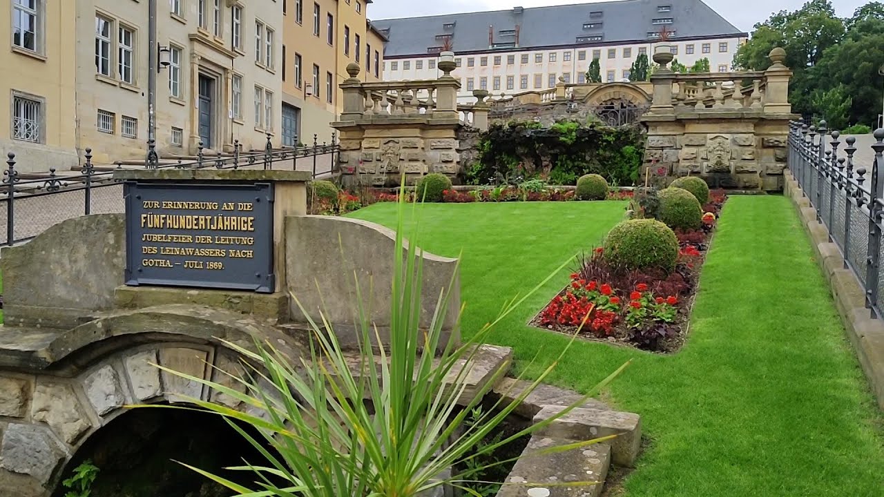 STADT GOTHA in Thüringen  - Rundgang