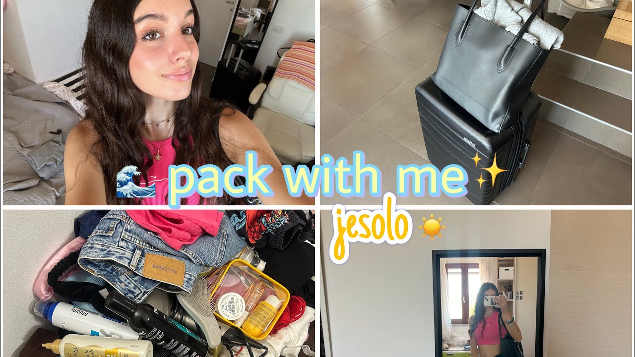 prepariamo insieme la valigia per jesolo