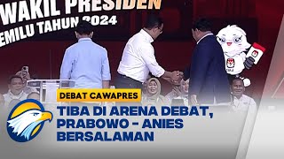 Kemarin Sempat 'Panas', Prabowo - Anies Salaman di Debat Cawapres