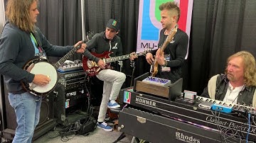 Winter NAMM 2020 Mu-Tron Booth with PHRED instruments Liger